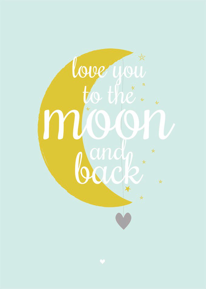 MOON AND BACK - MINT A3_A