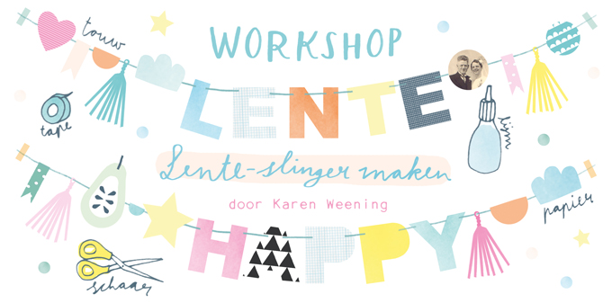 Workshop Karen Weening Lenteslinger