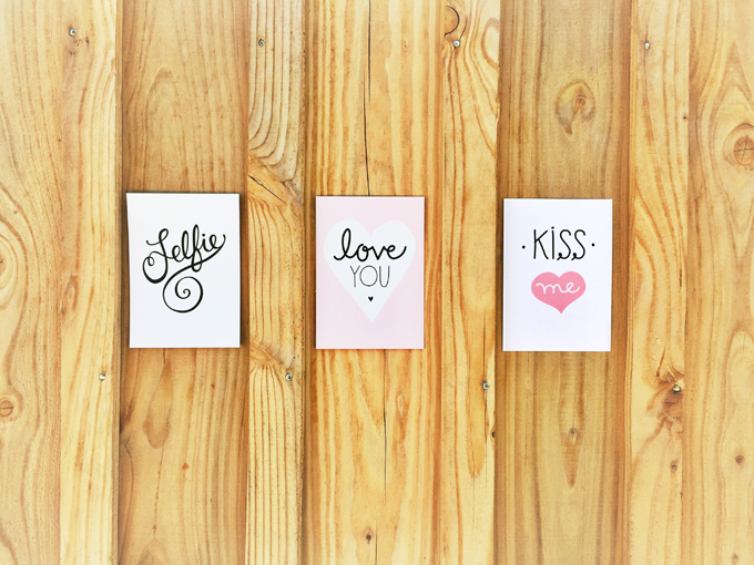 Selfie Love Kiss Cards HappyMakersBlog