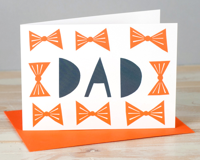 alisonhardcastle fathersday postcard dad orange