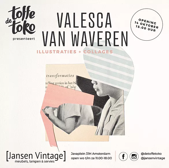 Valesca van Waveren expositie Toffe Toko HappyMakersBlog